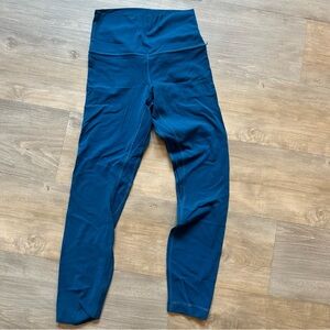 LULULEMON TEAL ALIGN LEGGINGS